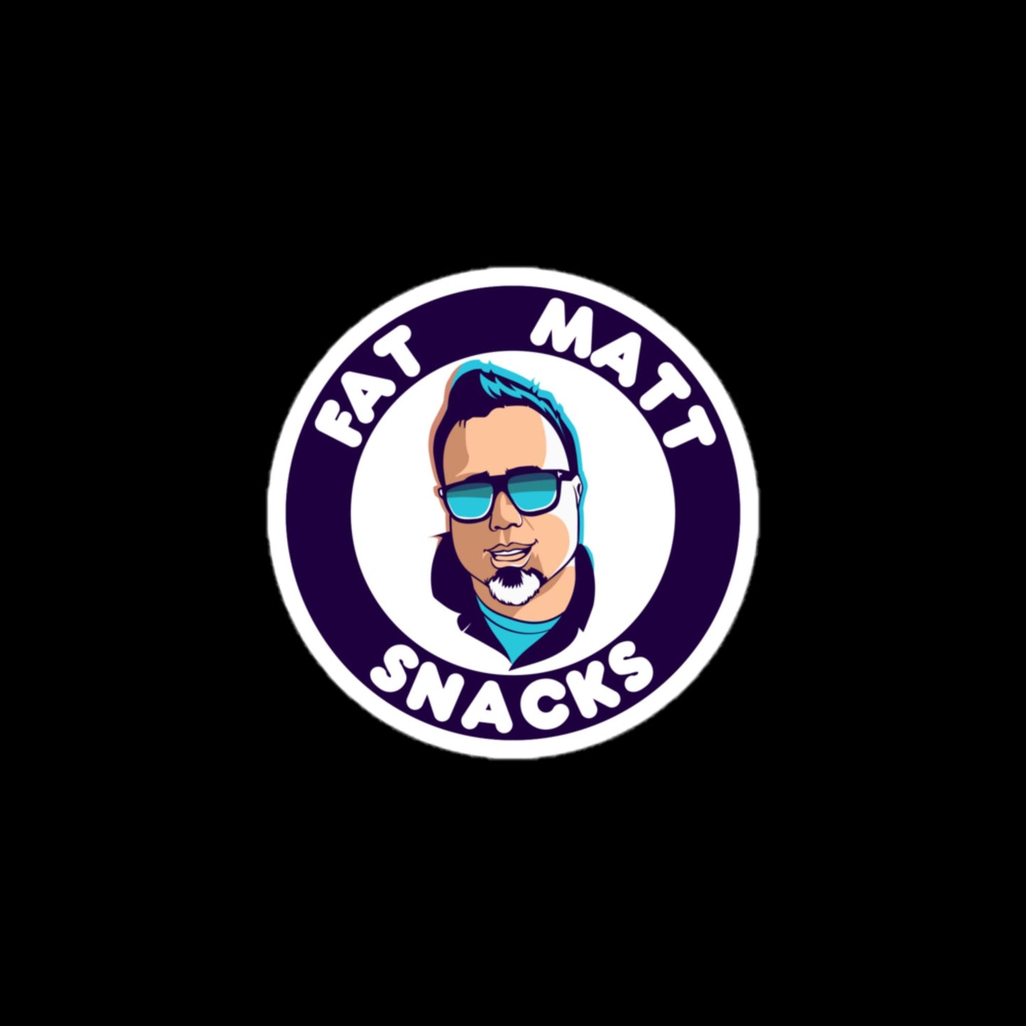 Fatmattsnacks Logo stickers