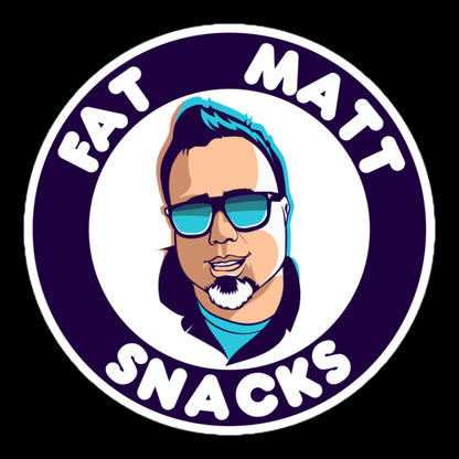 Fatmattsnacks Logo stickers