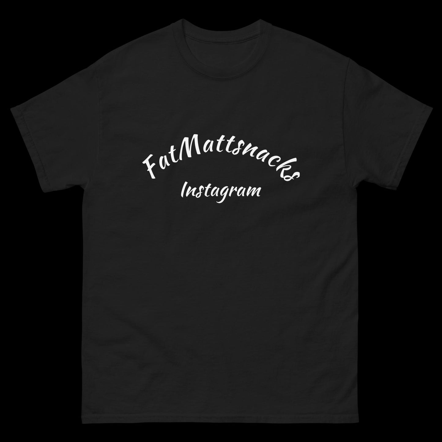 FatMattSnacks logo Tee