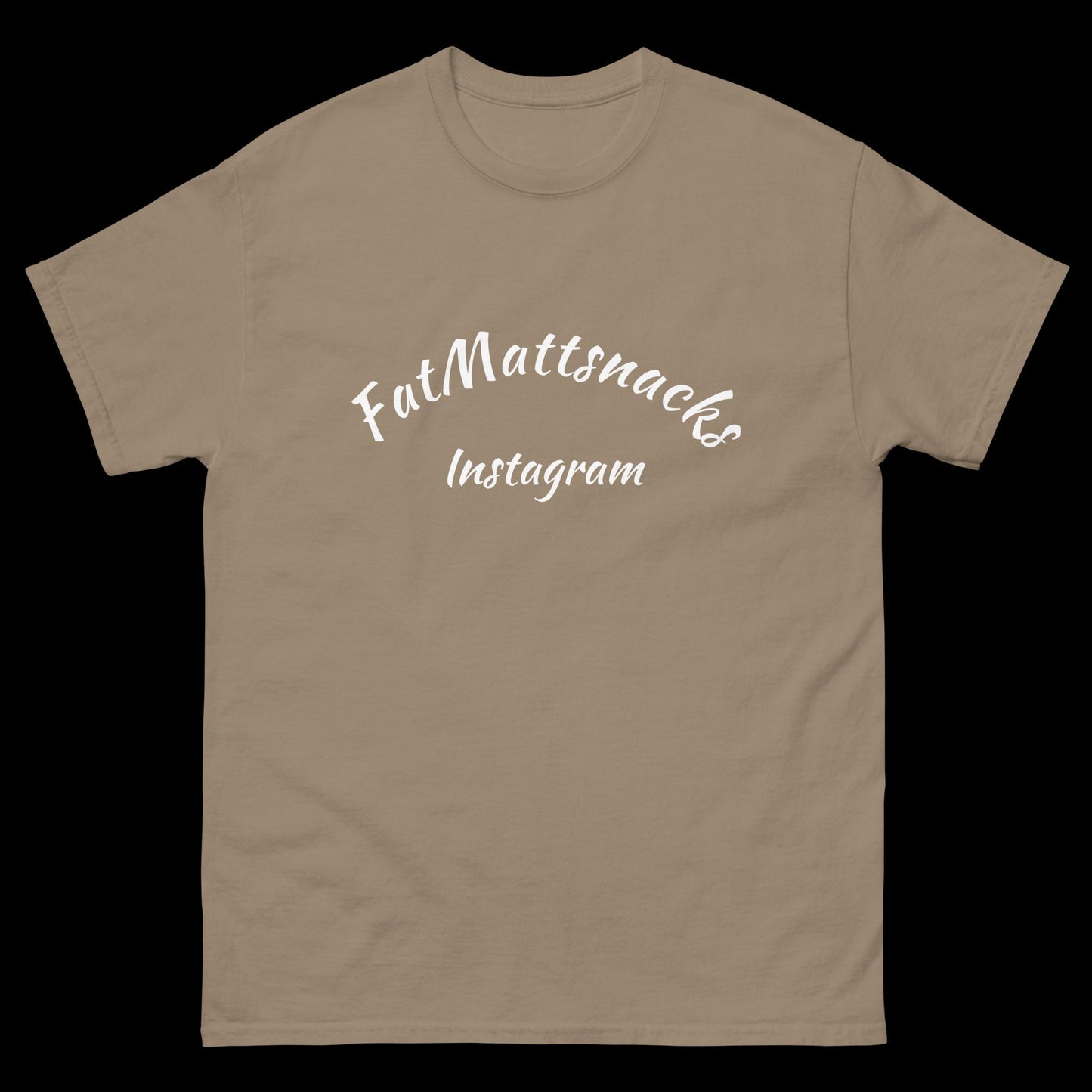 FatMattSnacks logo Tee