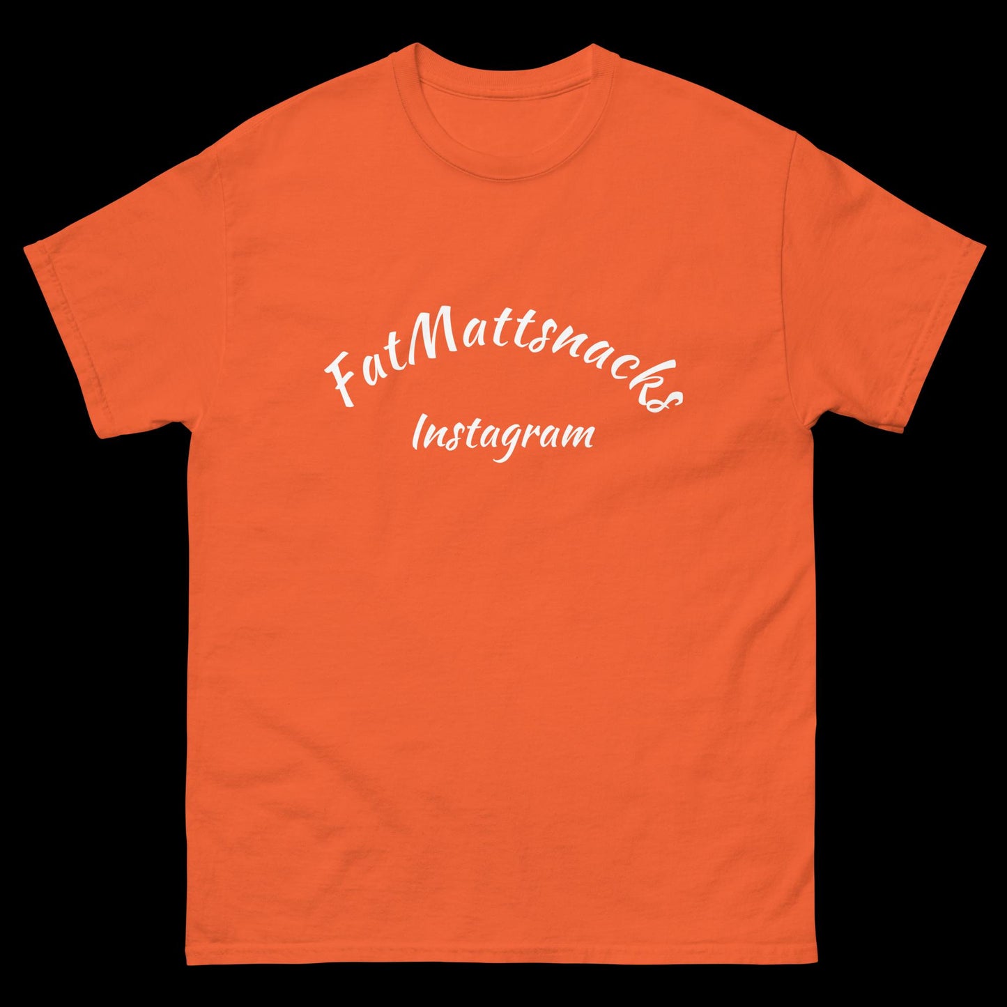 FatMattSnacks logo Tee