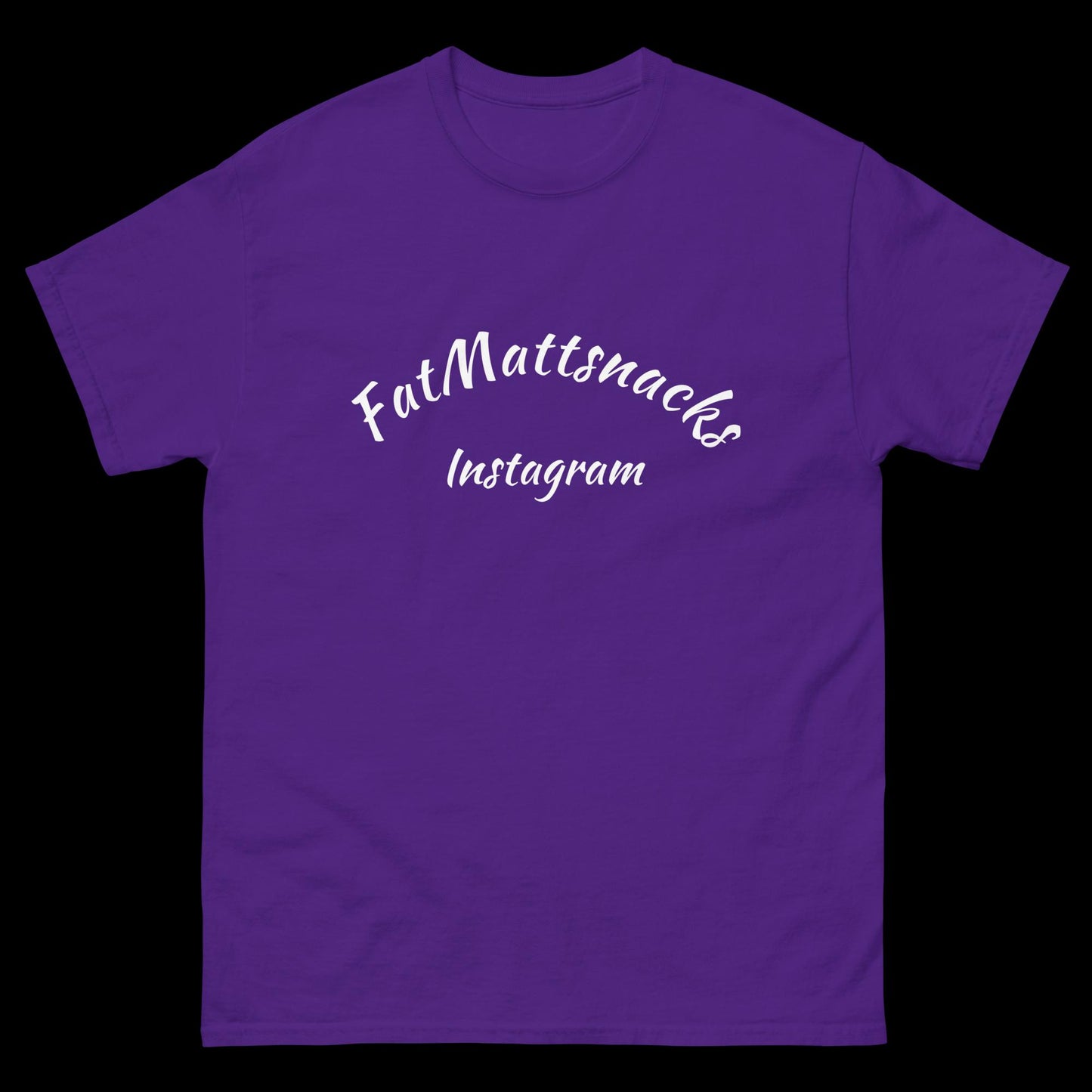 FatMattSnacks logo Tee