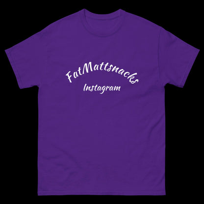 FatMattSnacks logo Tee