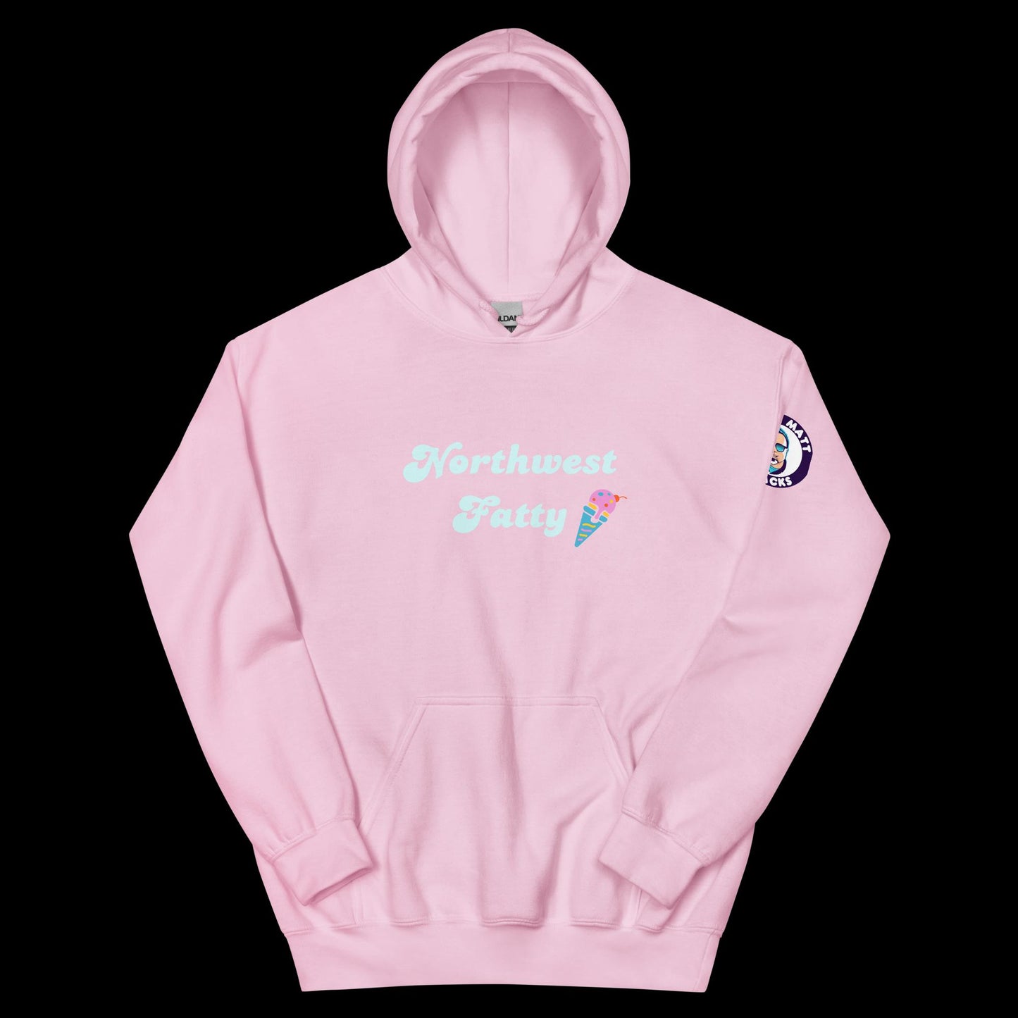 Ice cream cone hoodie unisex