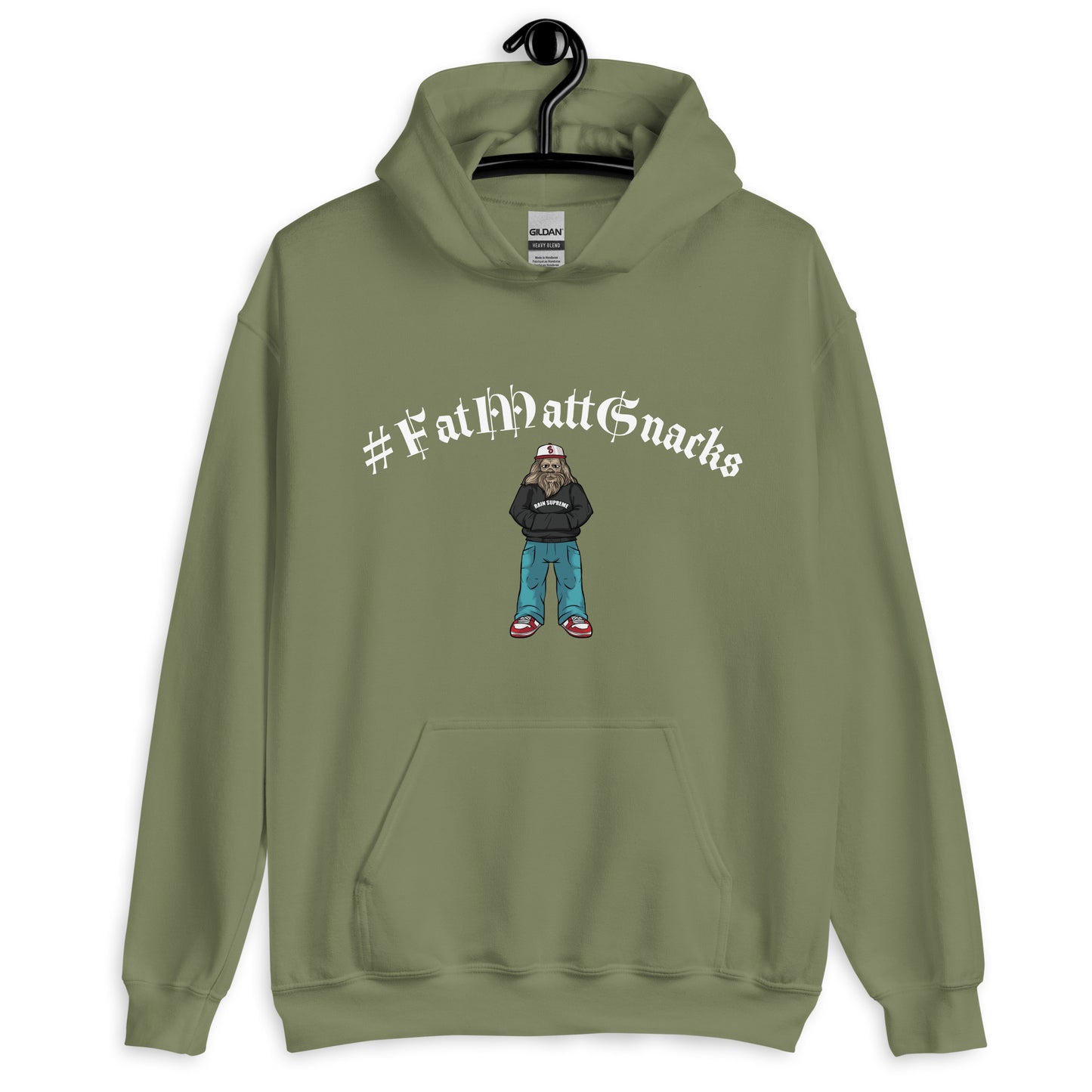 #FatMattSnacks Sasquatch hoodie